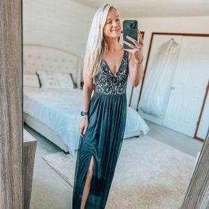 Black Bridesmaid Dress